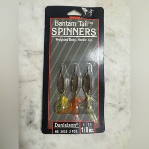 Danielson Bantam Tail Spinners - sealed - 3 pack